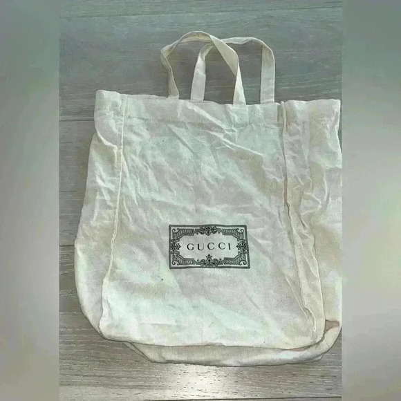 Gucci reusable cloth shopping tote bag - Picture 4 of 7